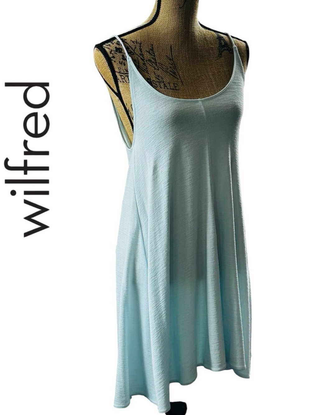 Wilfred Pale Blue Swing Slip Dress US S